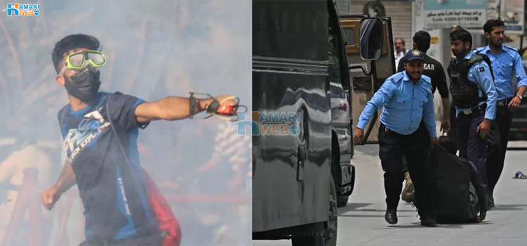 پولیس فوجی تنصیبات پر حملہ کرنے والوں کی شناخت اور گرفتاریاں کیسے کر رہی ہے؟