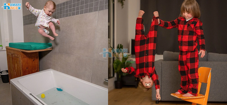 ایک “غیر ذمہ دار“ باپ جو اکثر اپنے معصوم بچوں کی جان خطرے میں ڈال دیتا ہے