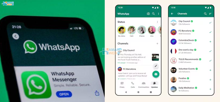 واٹس ایپ نے چینلز کا فیچر متعارف کروا دیا٬ استعمال کا طریقہ اور فائدے جانیں