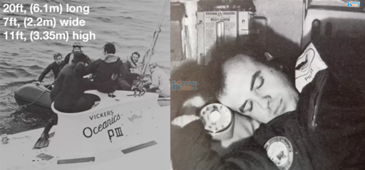 گہرے سمندر میں آبدوز میں پھنسے دو افراد جنہیں مرنے سے صرف 12 منٹ پہلے زندہ بچا لیا گیا