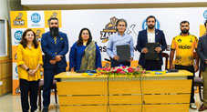 پشاور زلمی اور ای ایف یو جنرل کے درمیان پی ایس ایل سیزن 10 کے لیے شراکت داری کا اعلان