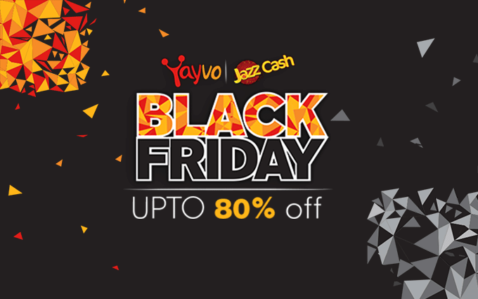 Yayvo اور Jazz Cash کا “ بلیک فرائیڈے 2016 “ کے لیے اشتراک