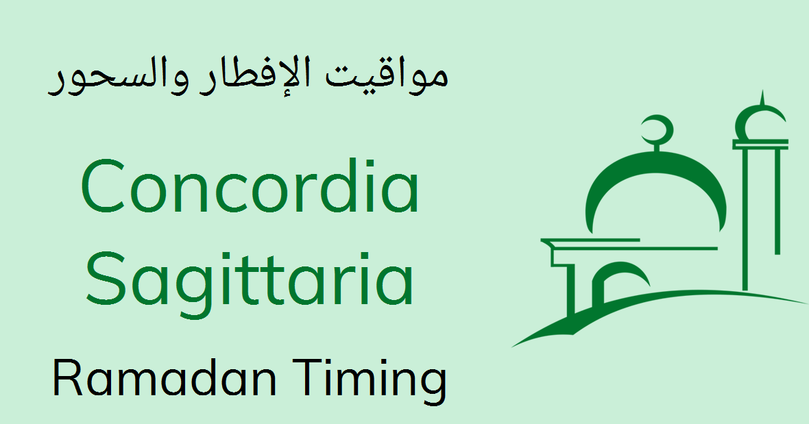 Concordia Sagittaria Sehri & Iftar Time Today Fasting Calendar 2024