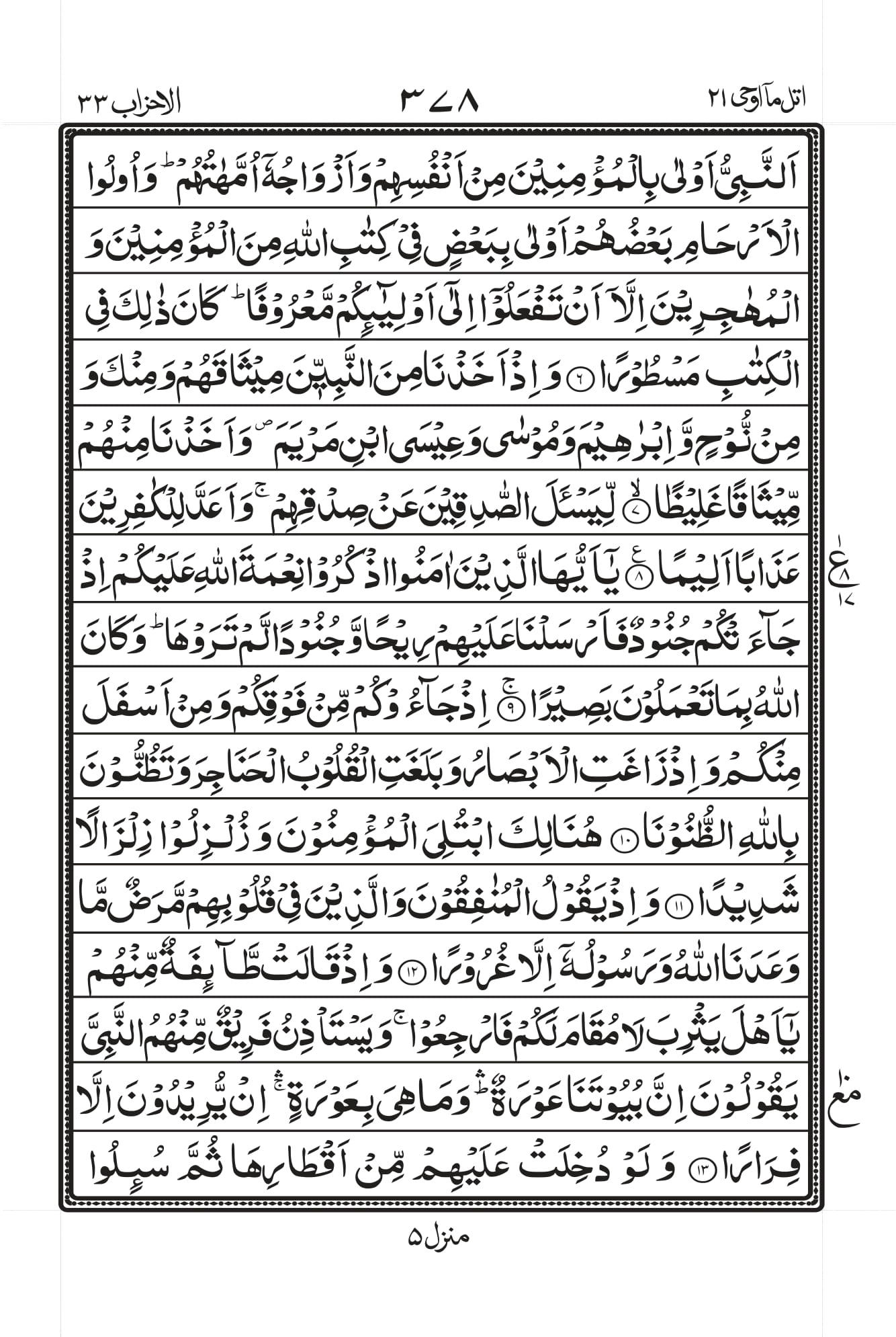 Surah Ahzab 2