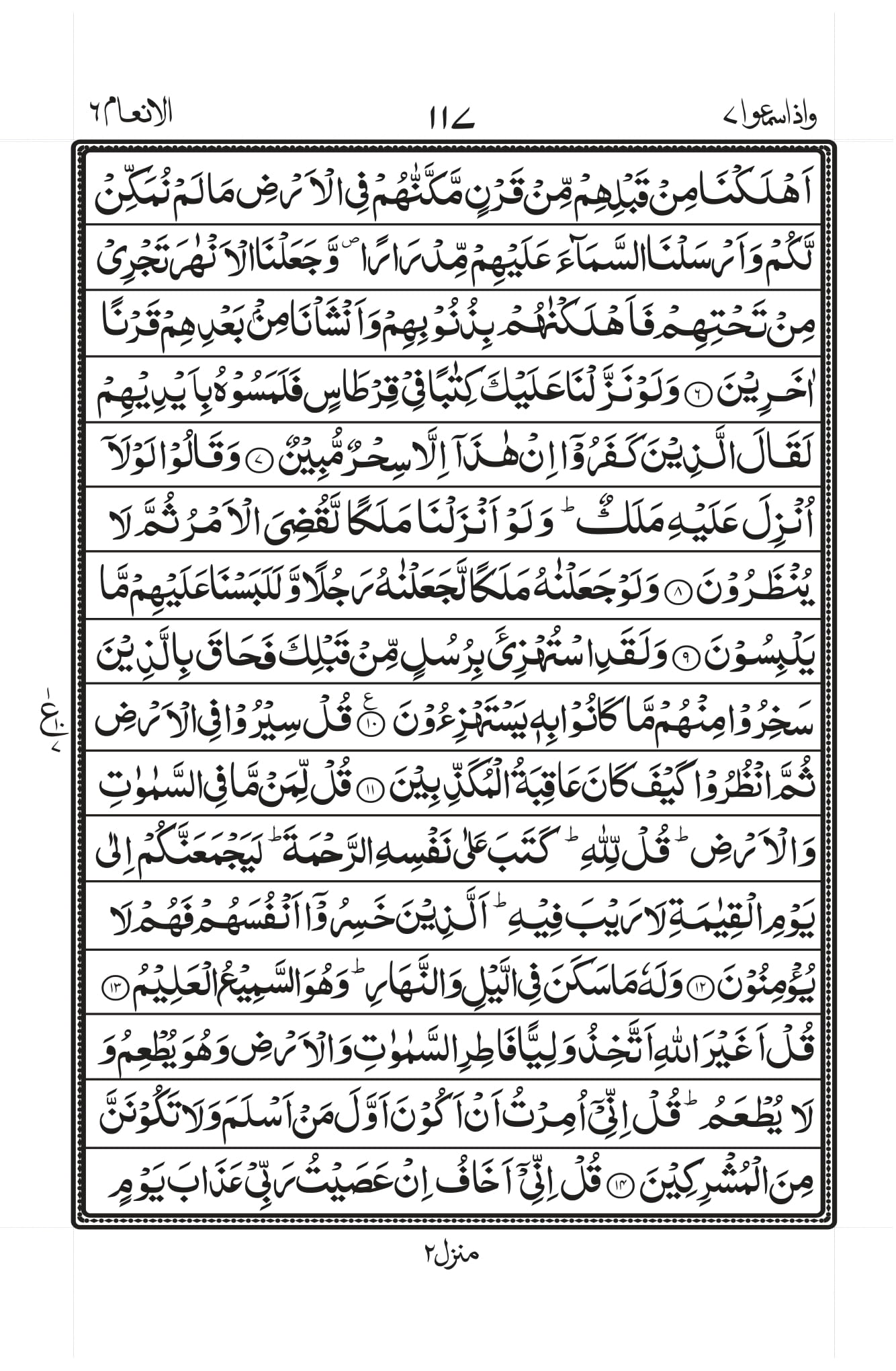 Surah Anam 2