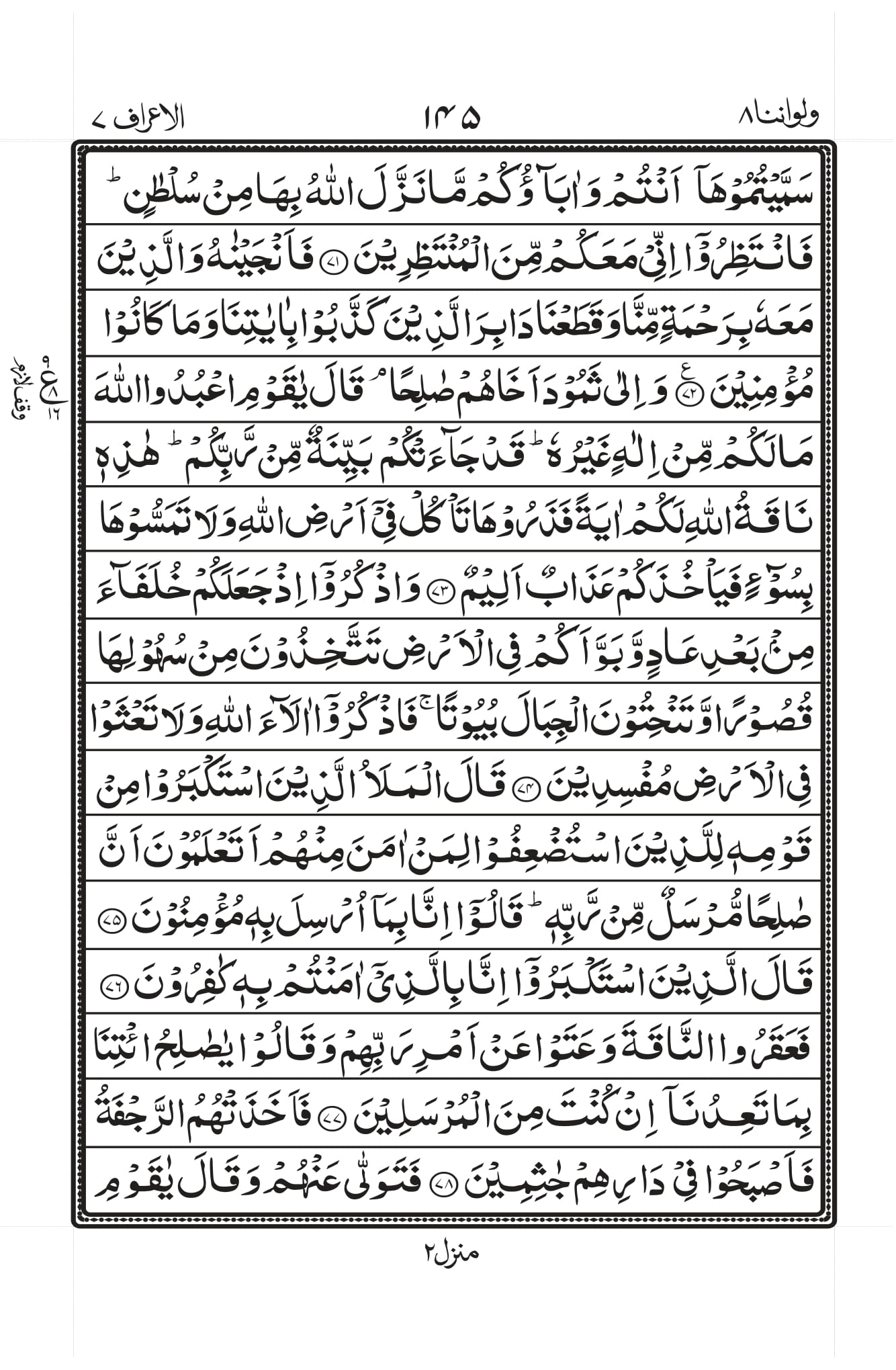 Surah Araf 9