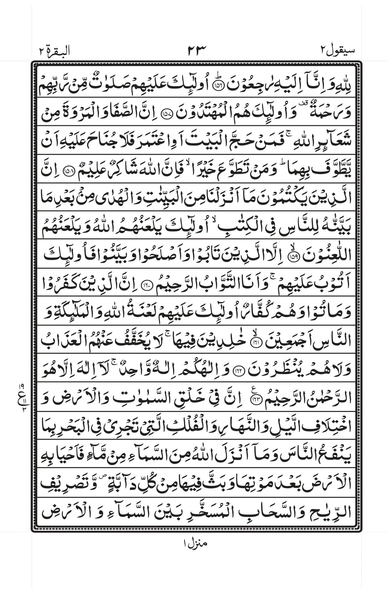 Surah Baqarah 21