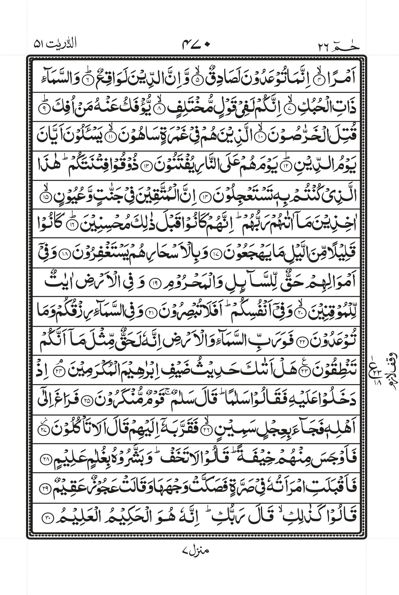 Surah Dhariyat 2