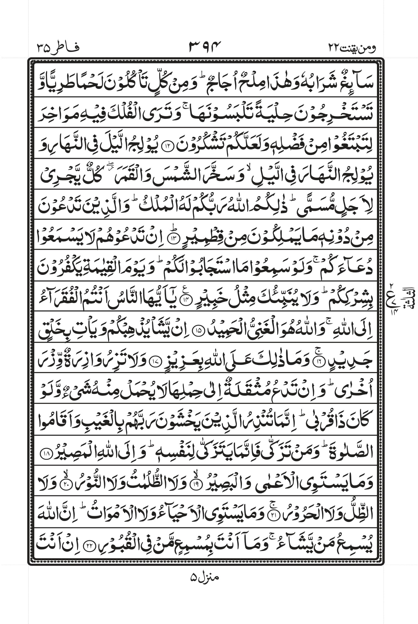 Surah Fatir 3