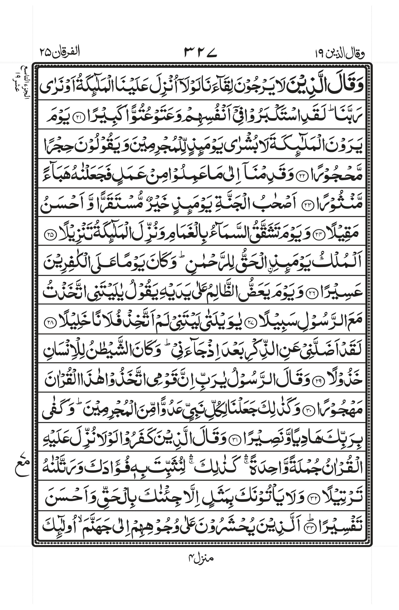 Surah Furqan 3