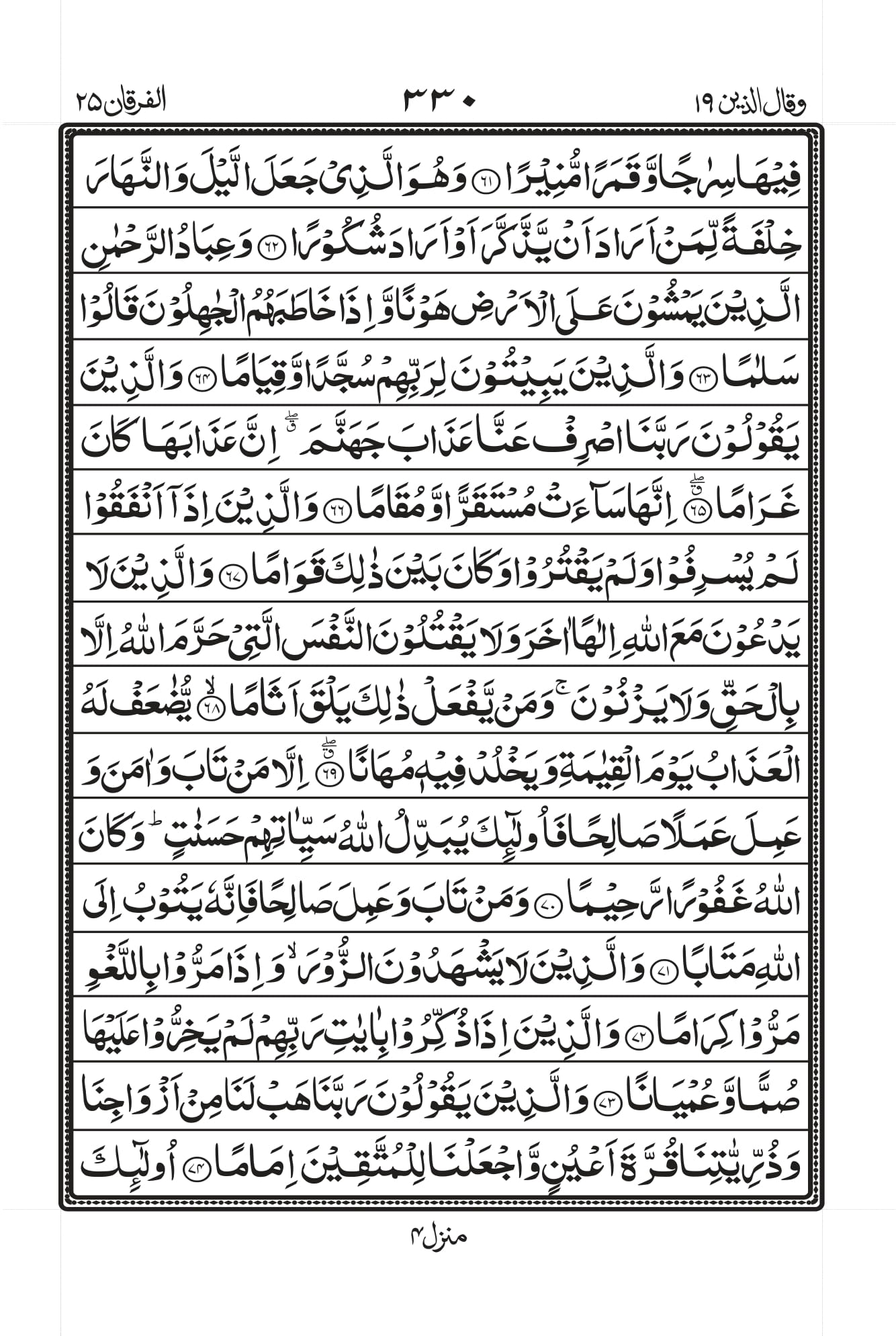 Surah Furqan 6