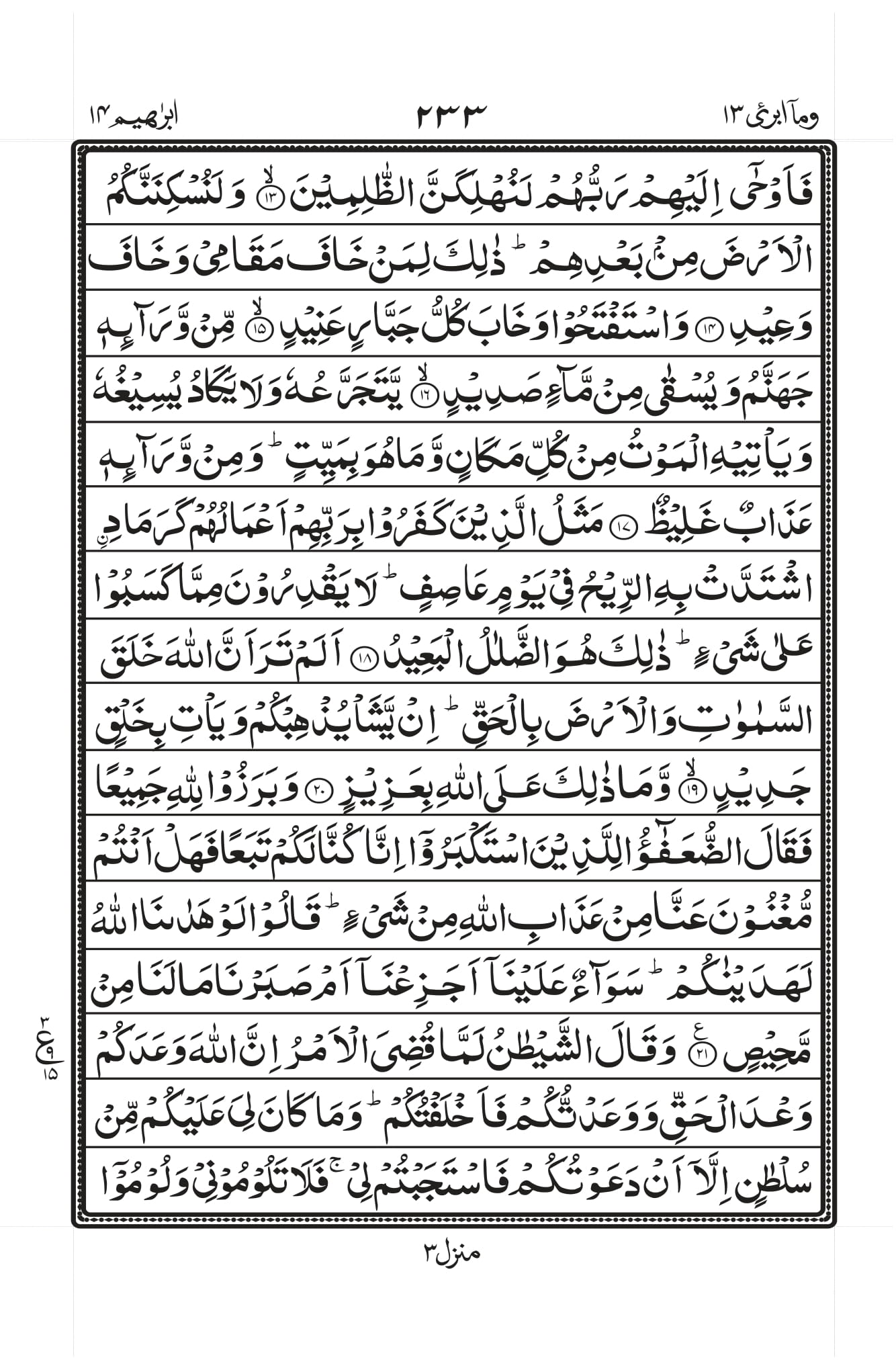 Surah Ibrahim 3
