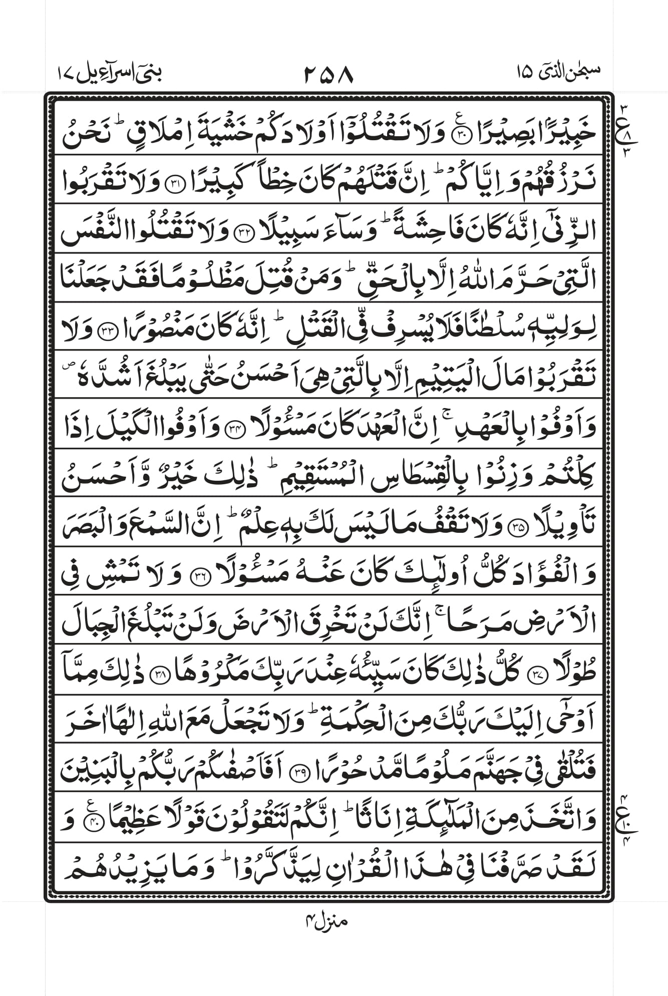 Surah Isra 4