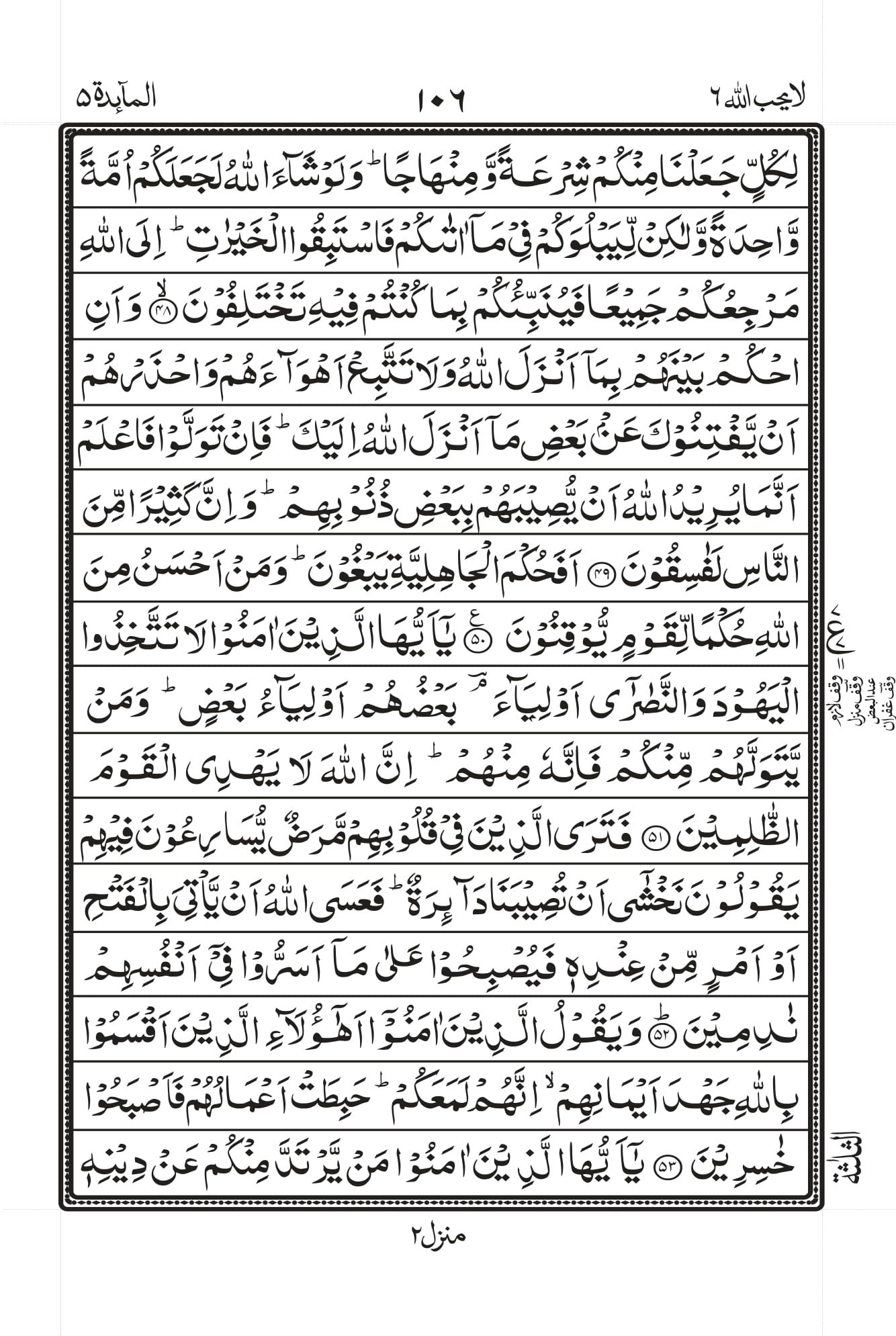 Surah Maidah 10