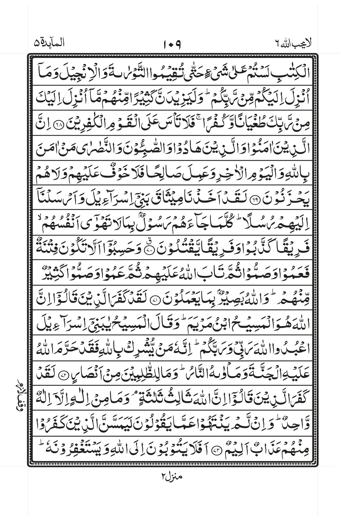 Surah Maidah 13