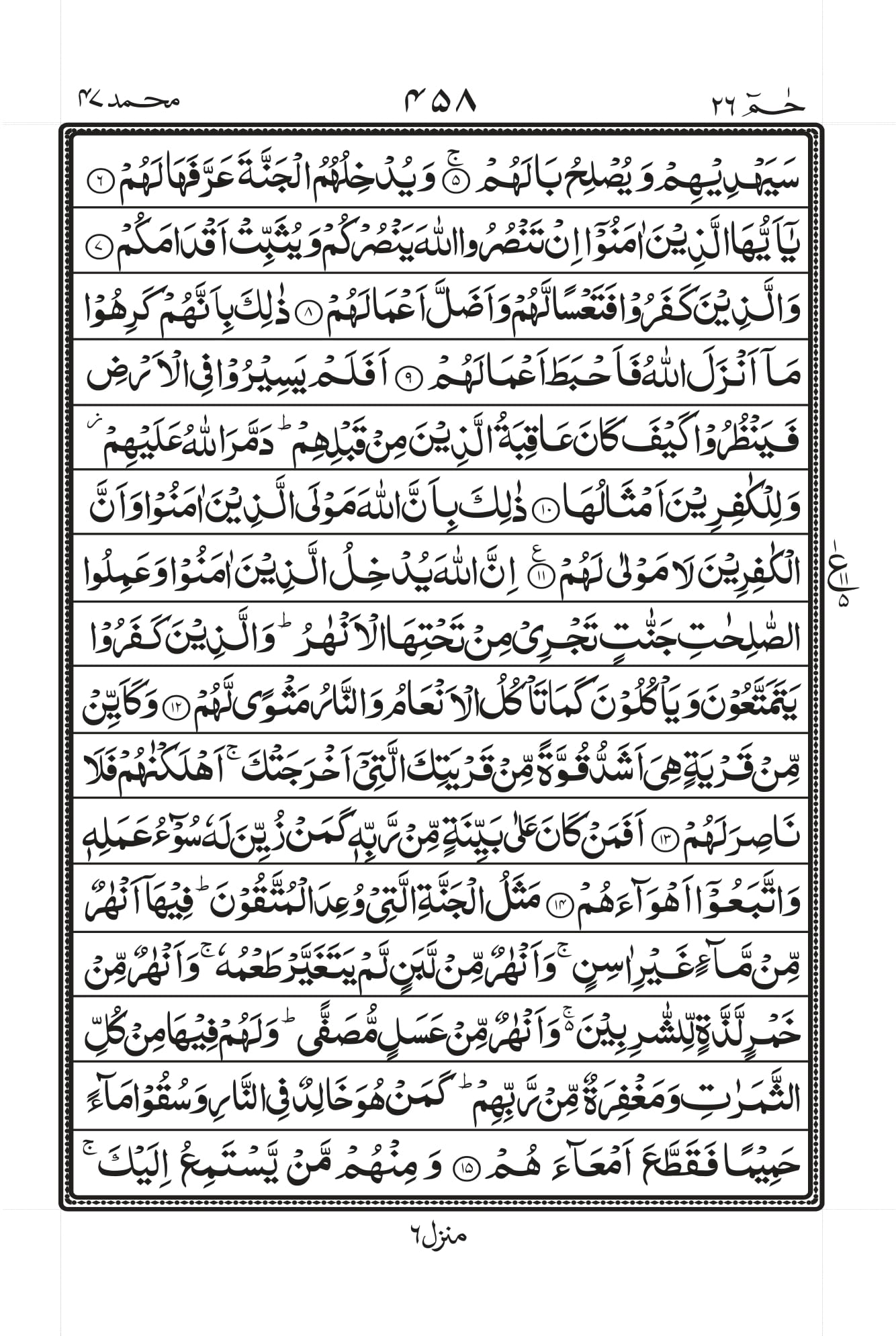 Surah Muhammad All Pages