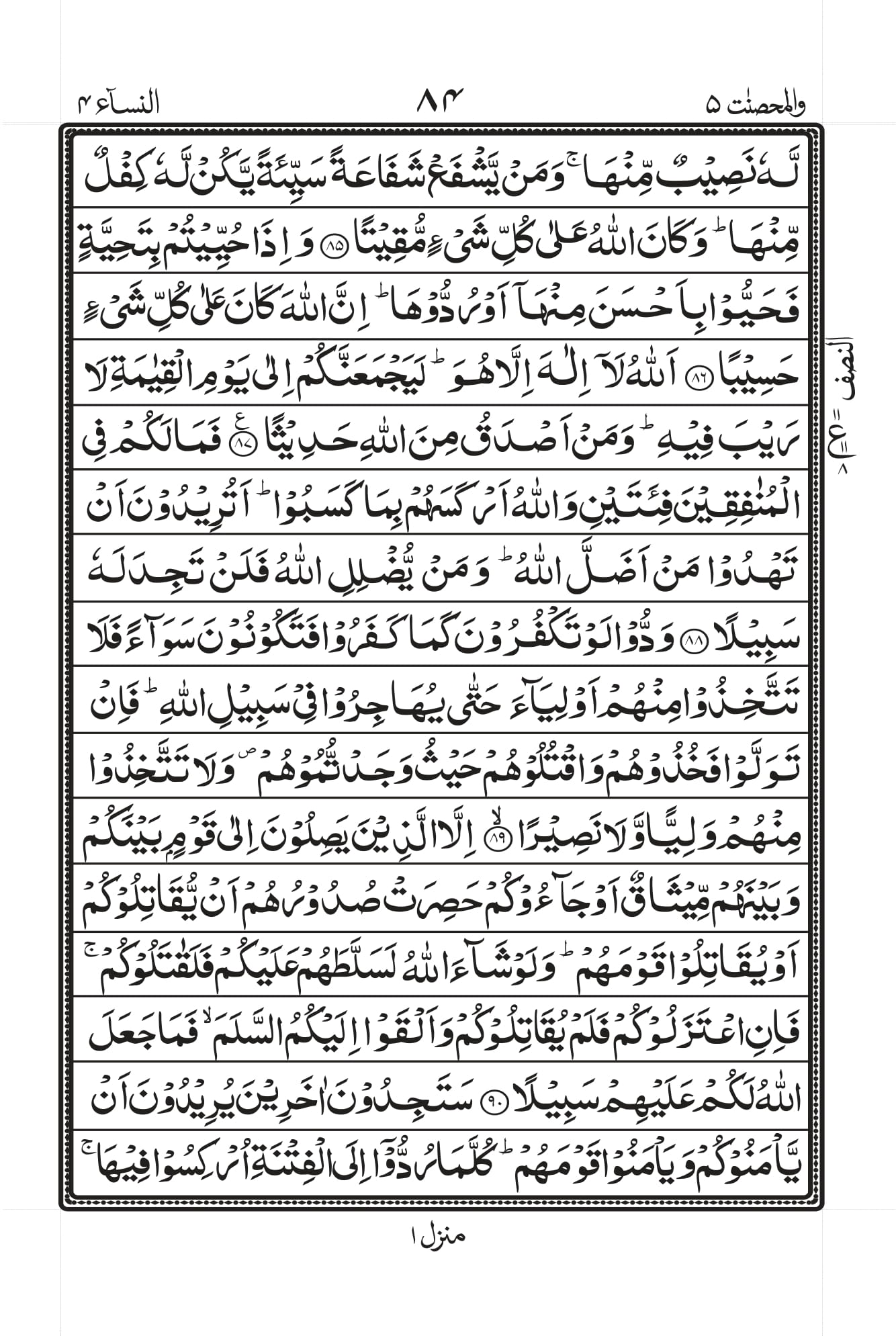 Surah Nisa 15