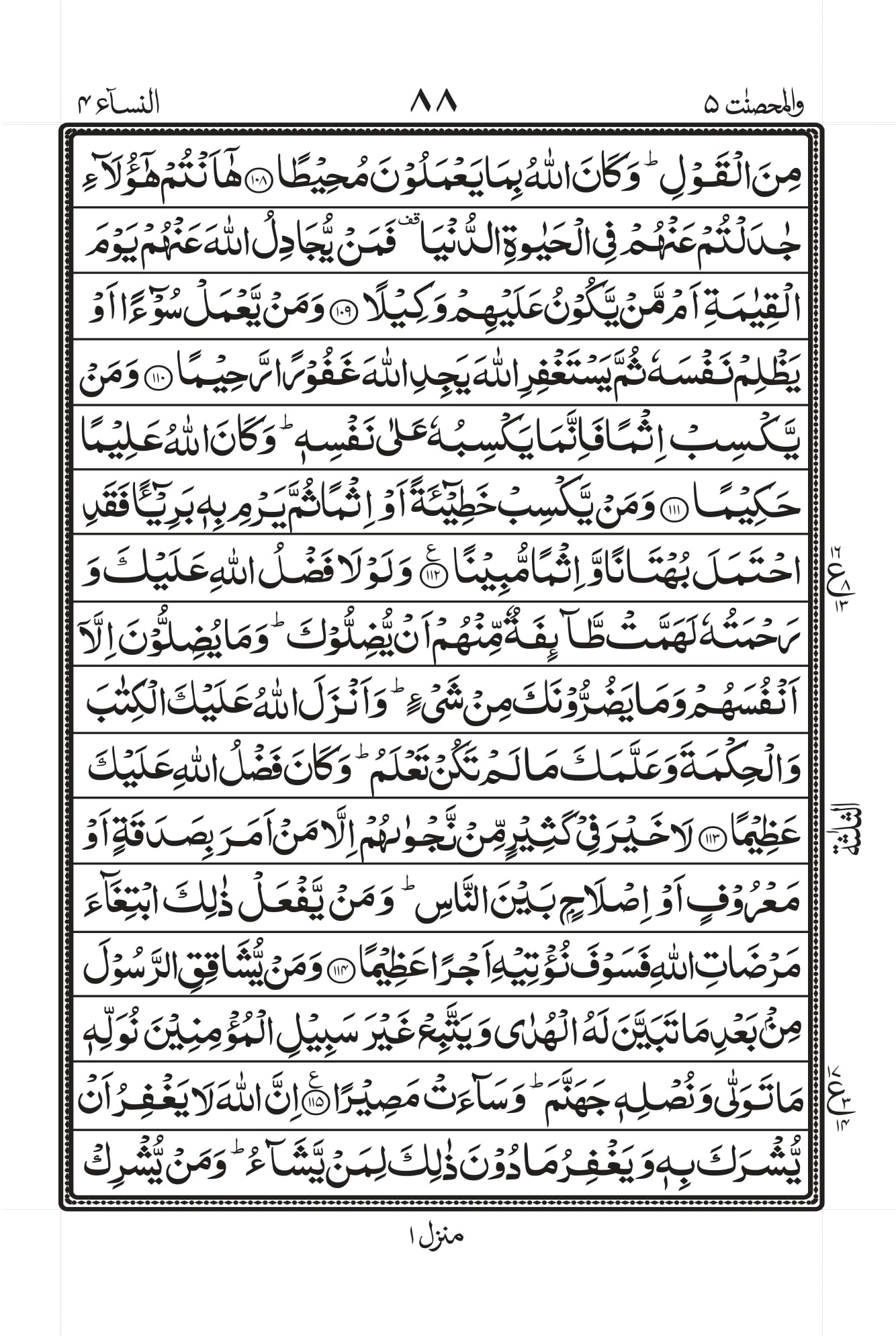 Surah Nisa 19