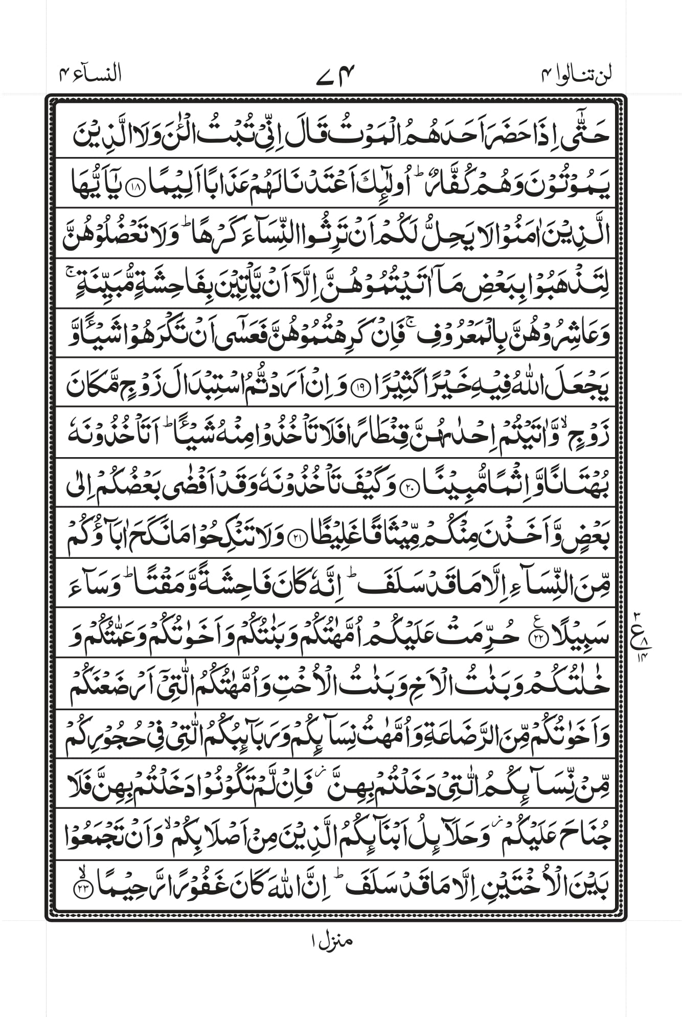 Surah Nisa 5
