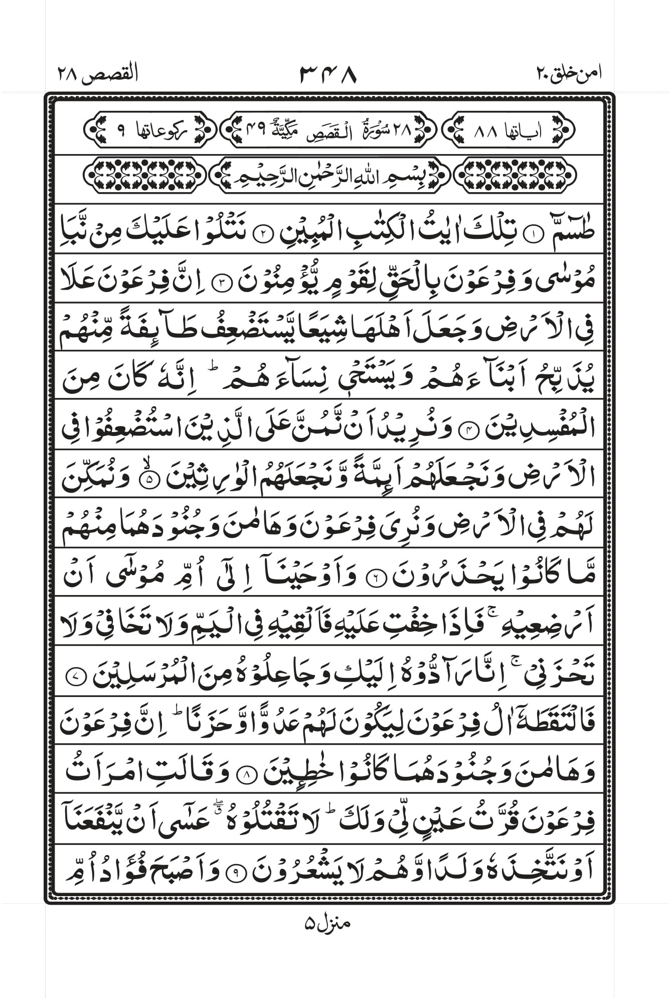 Surah Qasas 1
