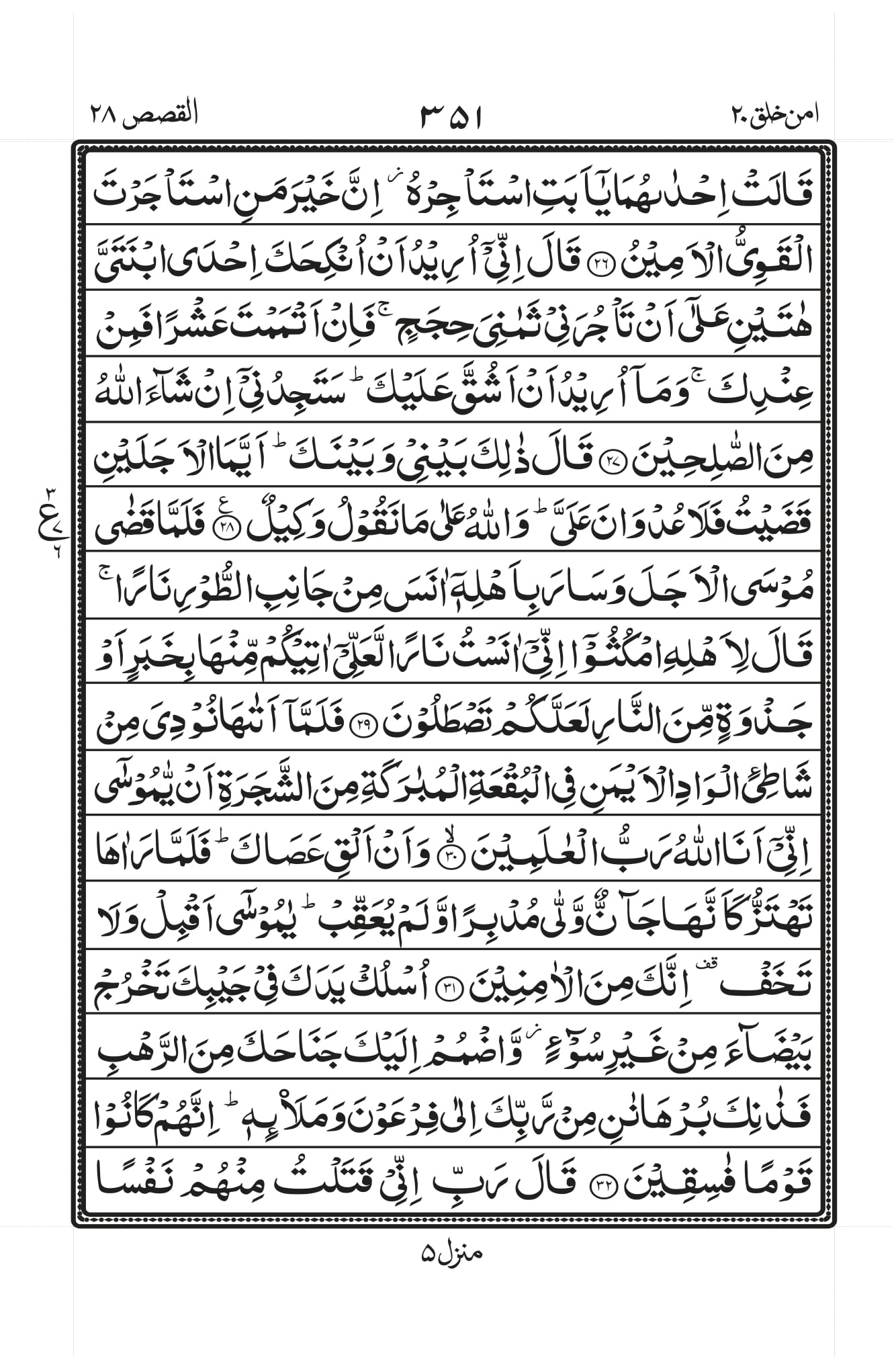 Surah Qasas 4