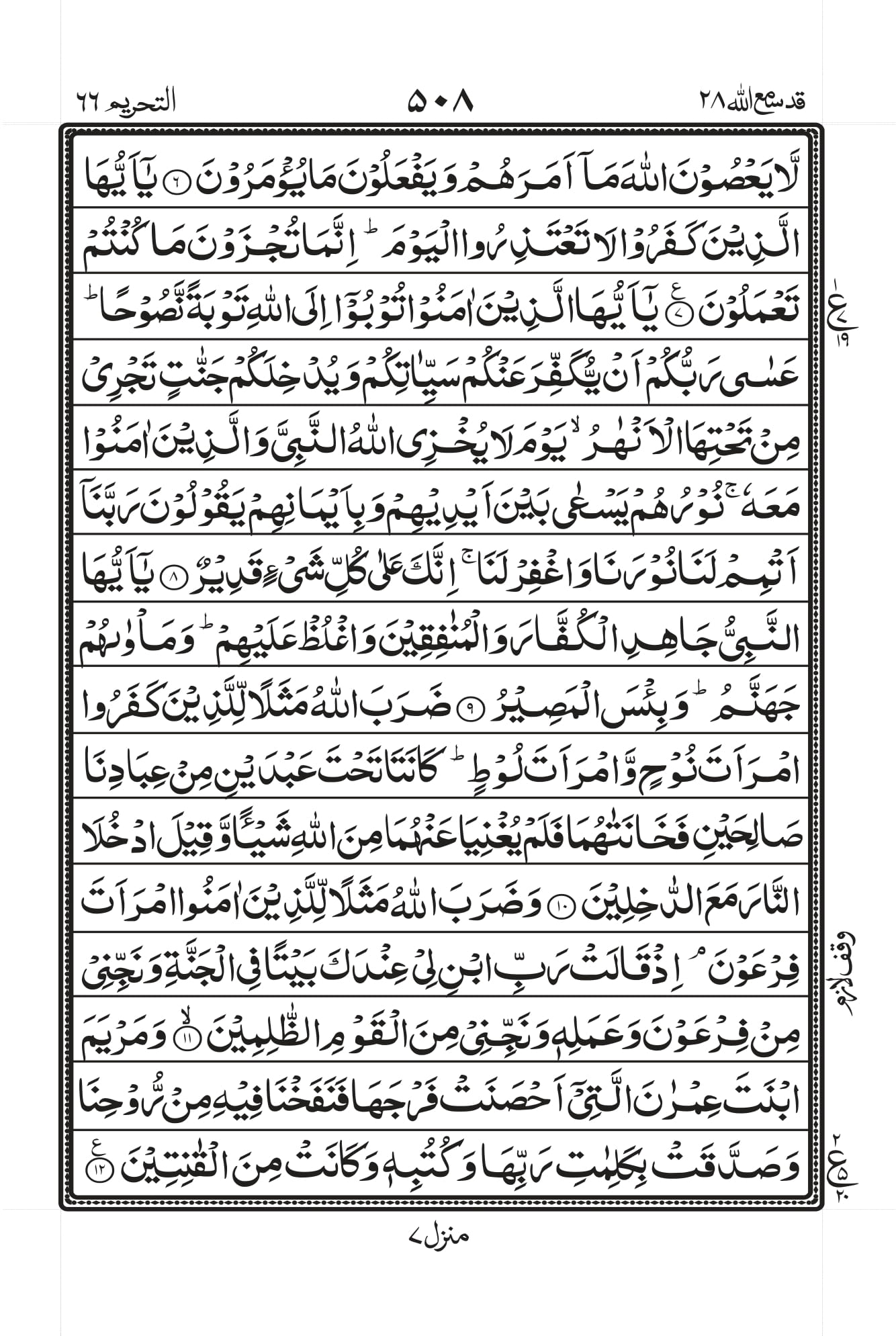 Surah Tahrim 2