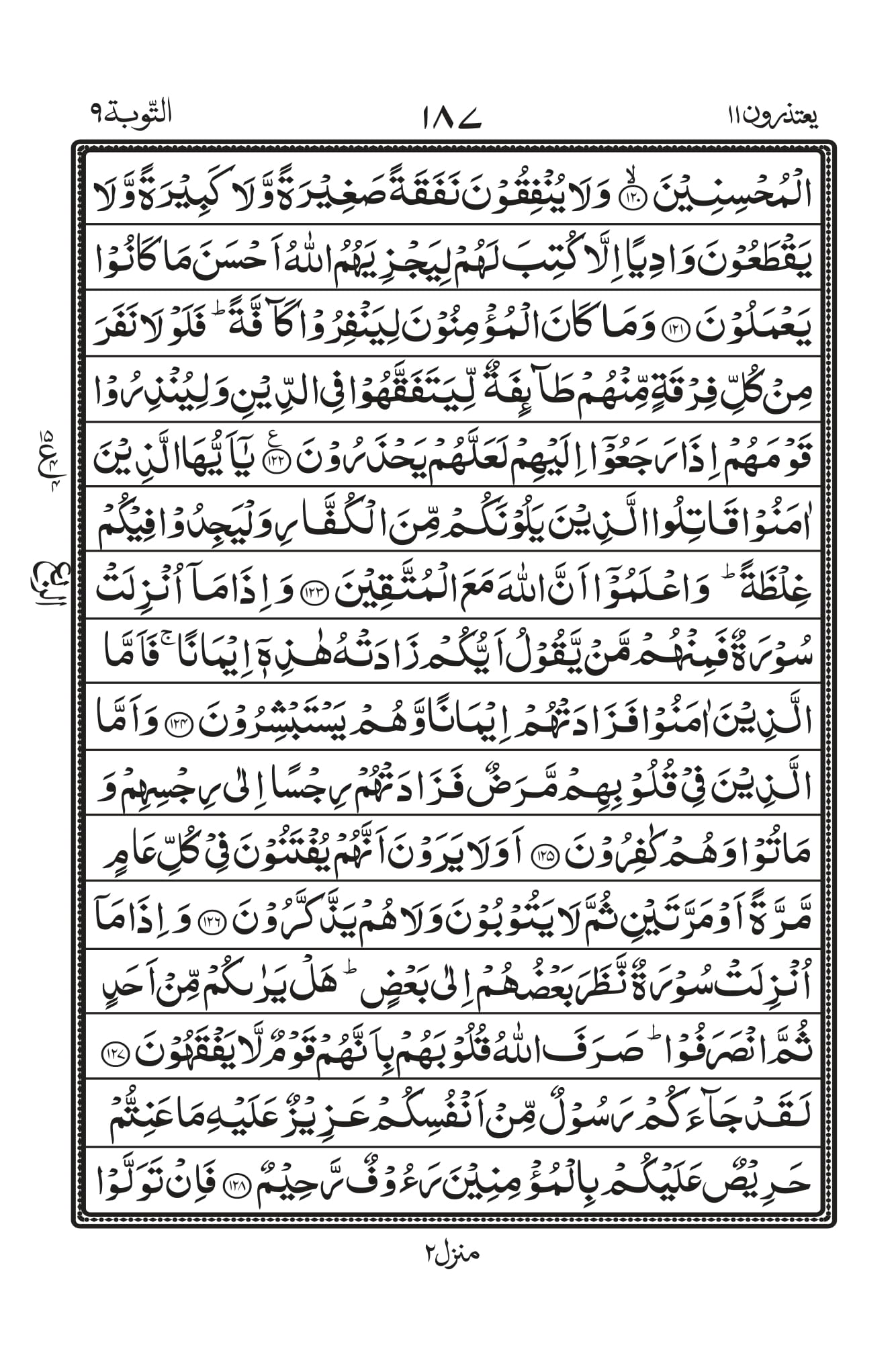 Surah Taubah 19