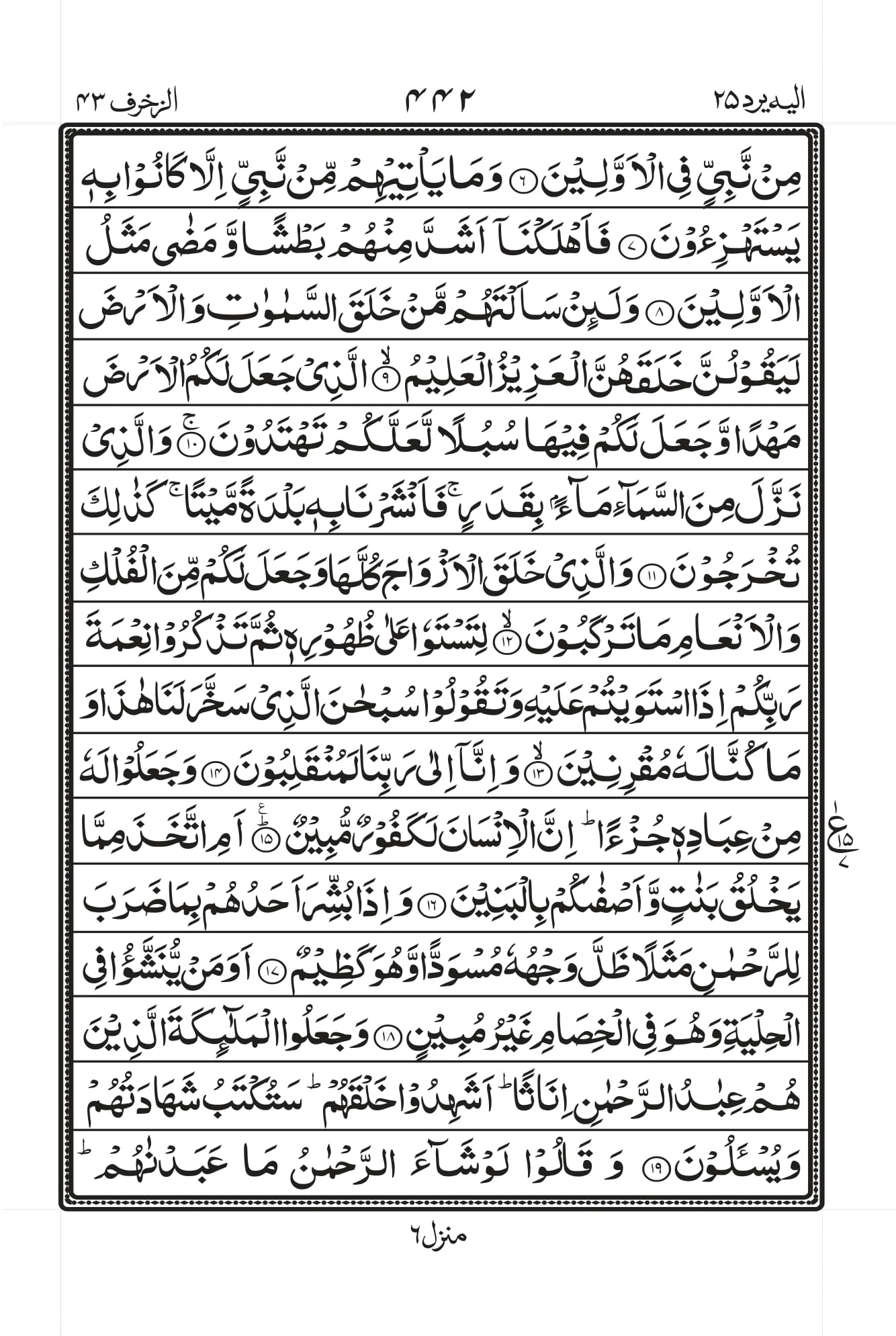 Surah Zukhruf 2