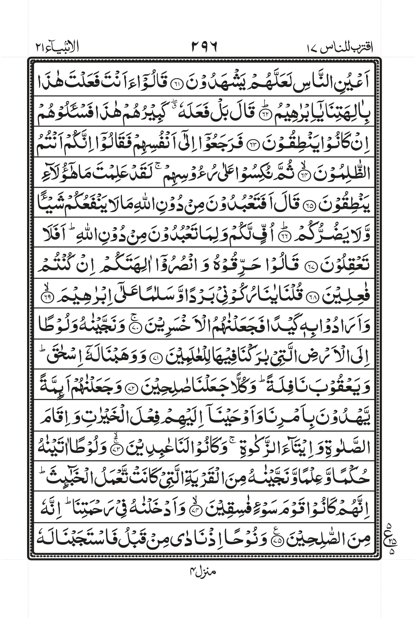 Surah Anbiya