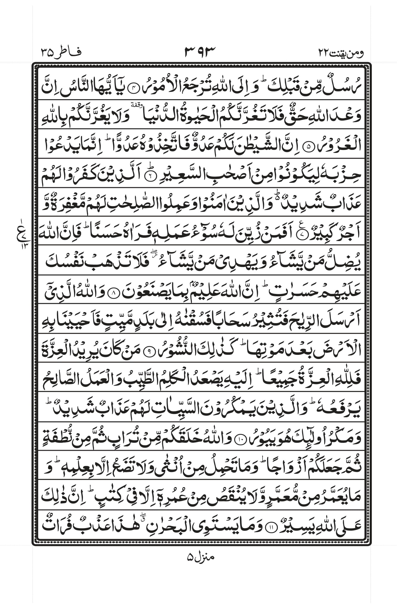 Surah Fatir