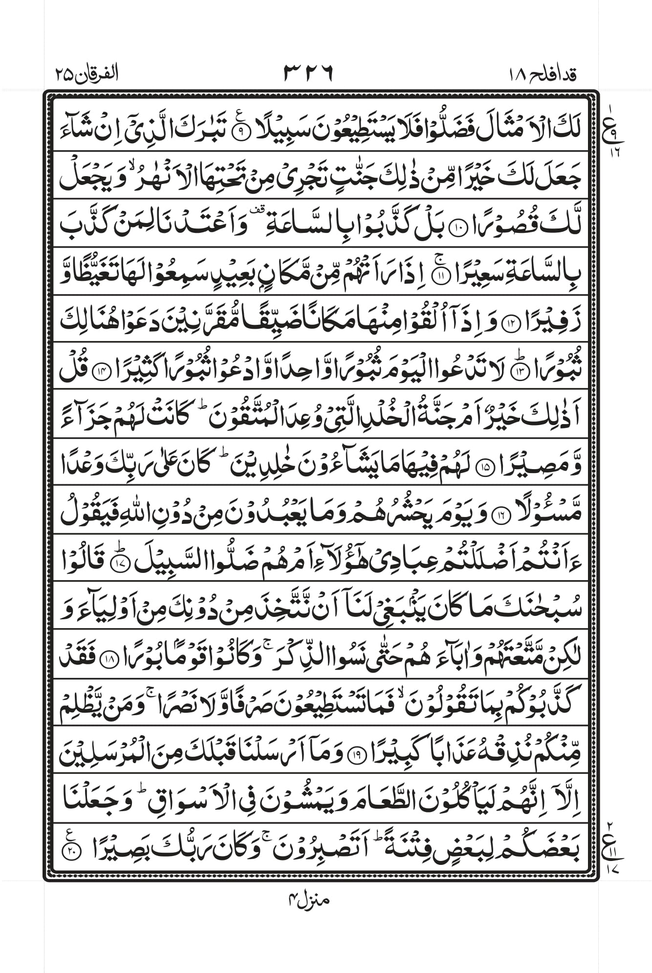 Surah Furqan