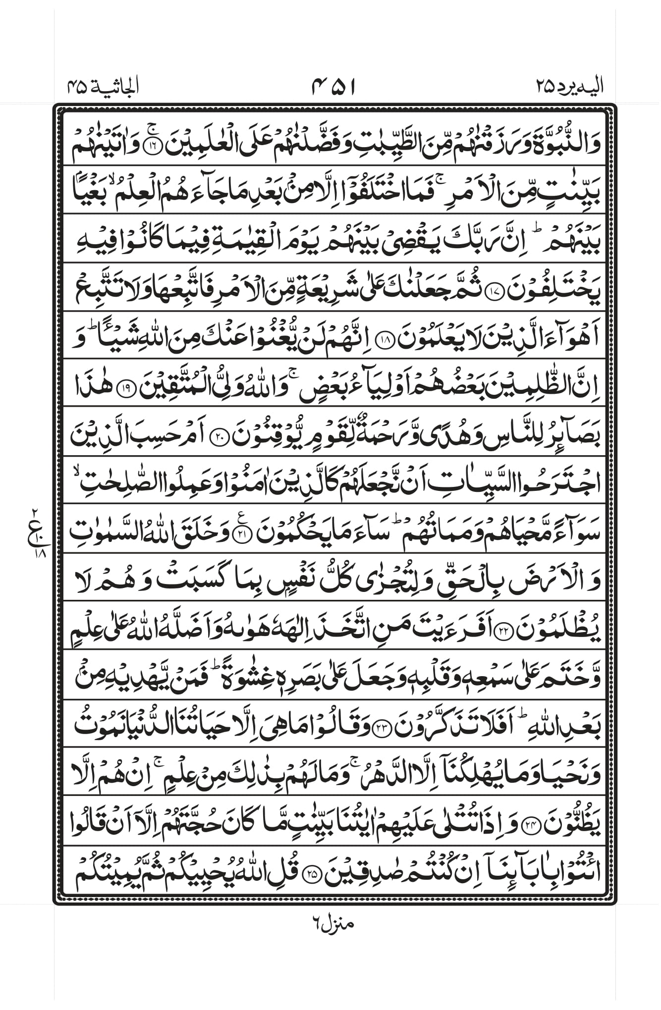 Surah Jathiya