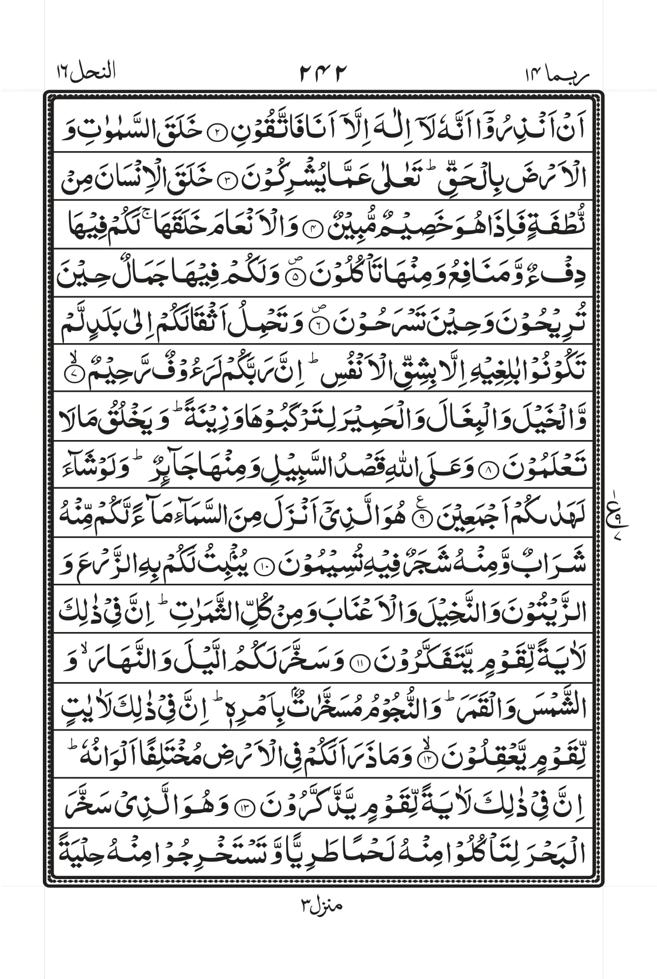 Surah Nahl