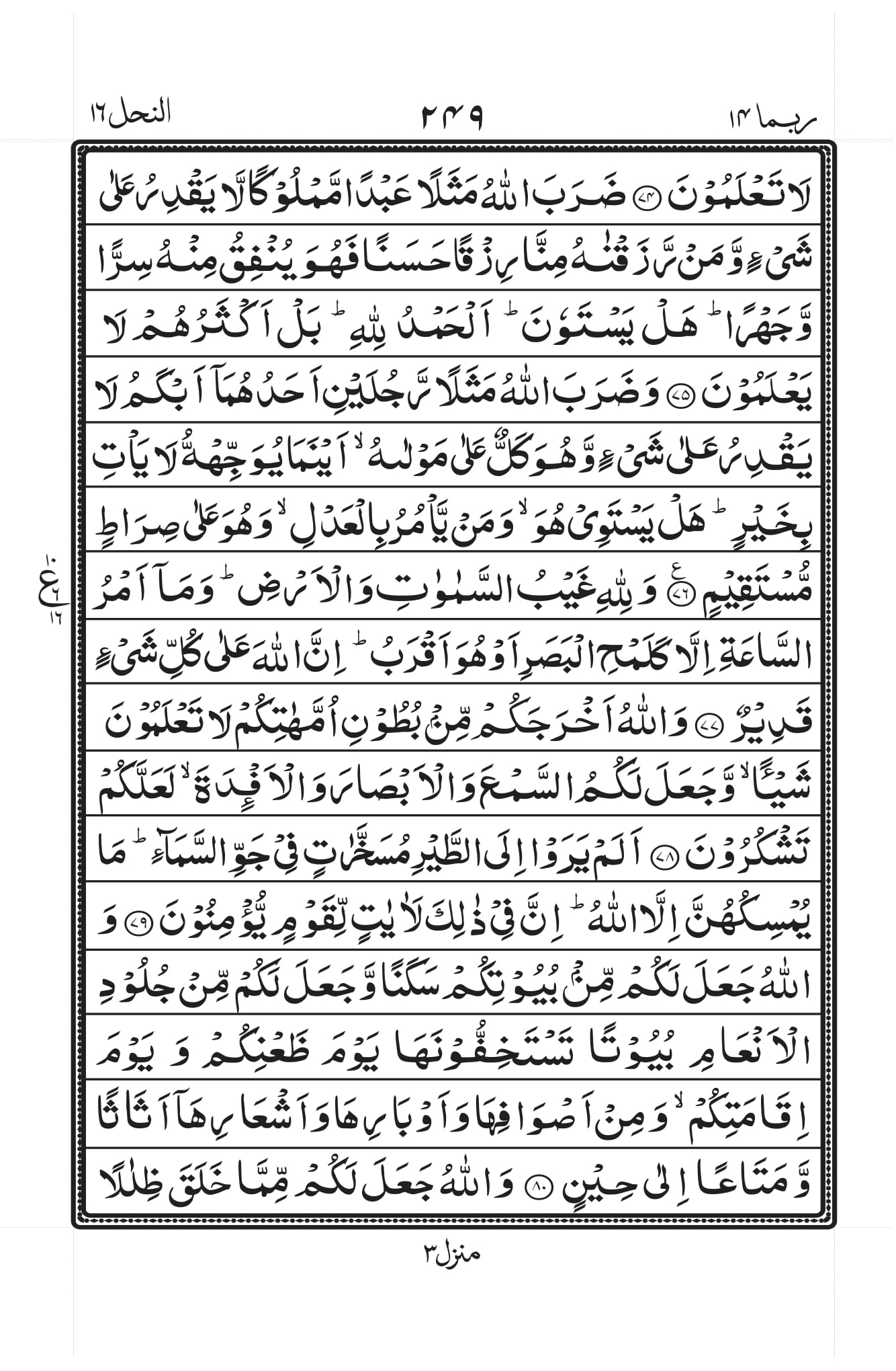 Surah Nahl