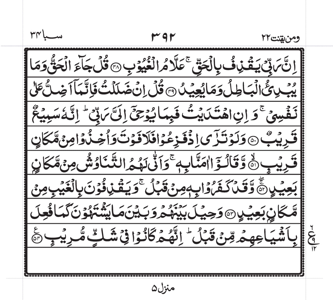 Surah Saba
