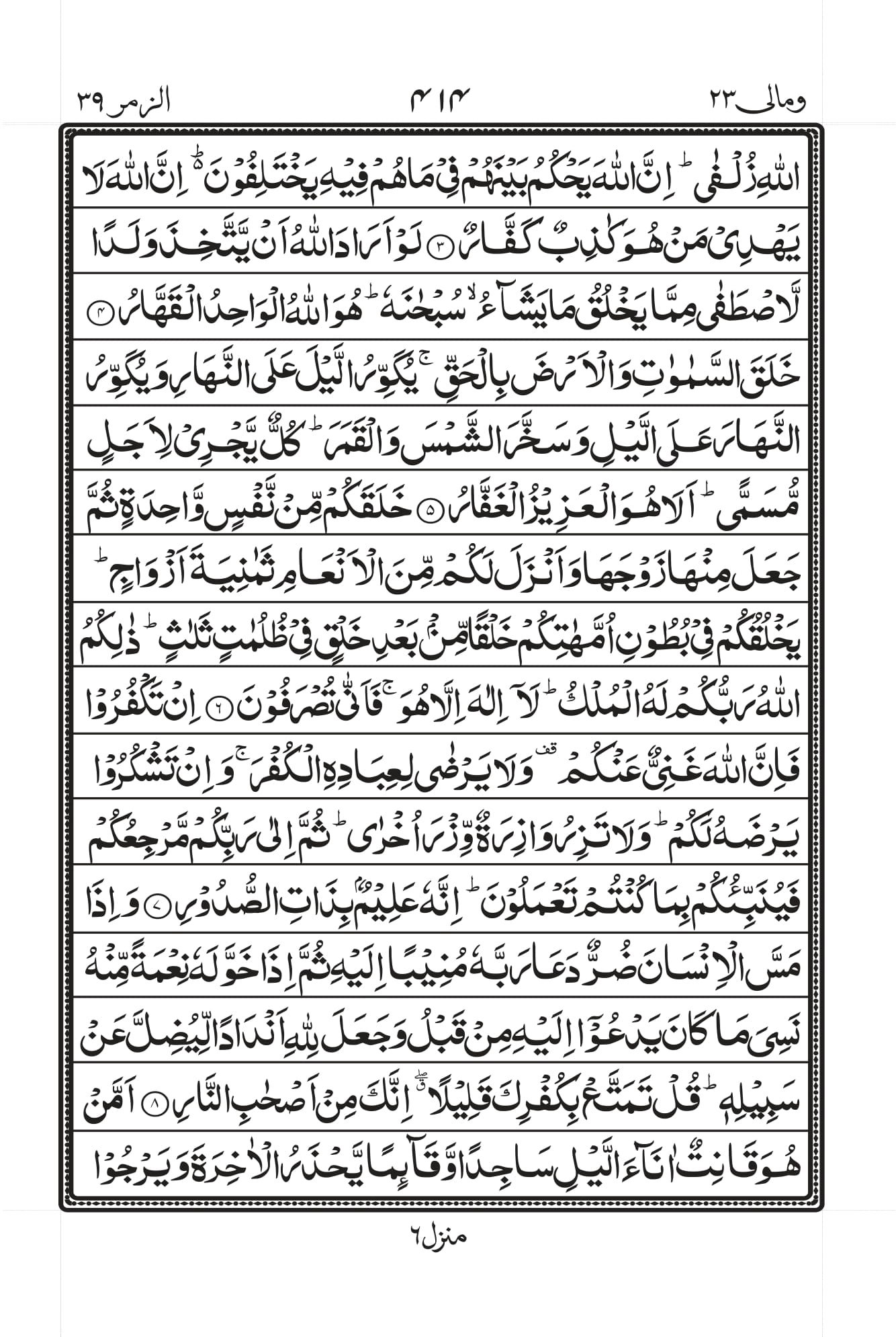 Surah Zumar