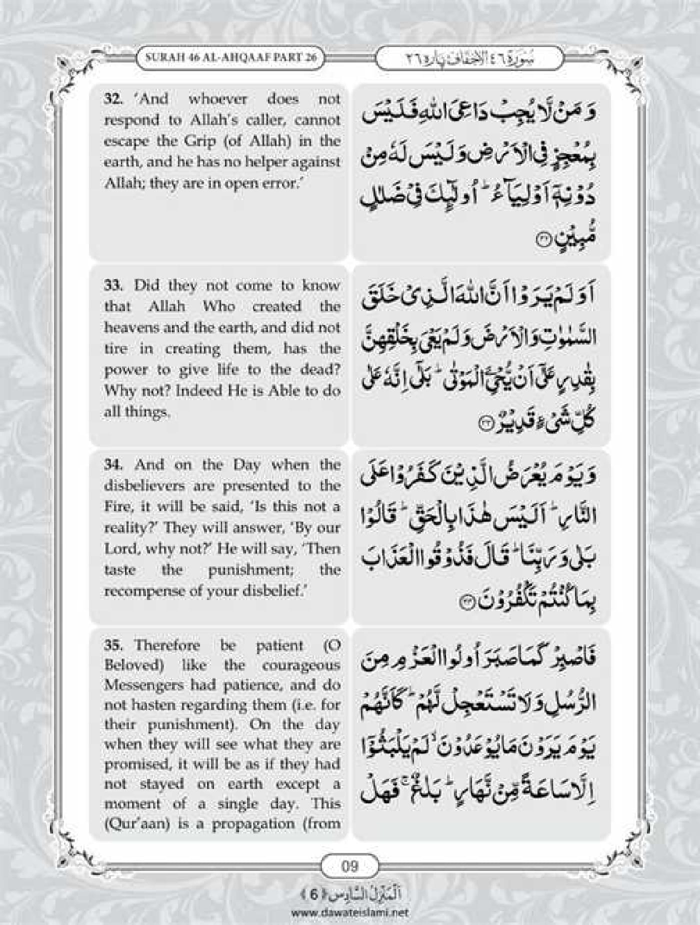 Surah Al Ahqaf