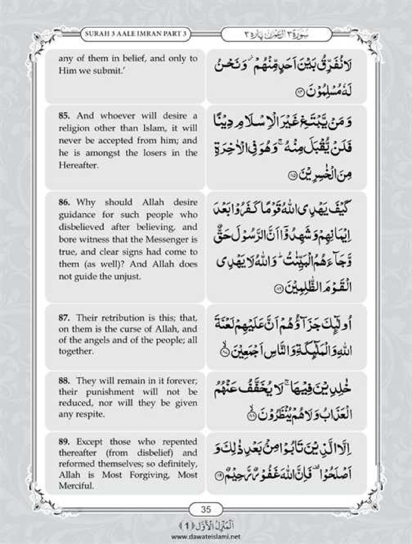 Surah Al Imran