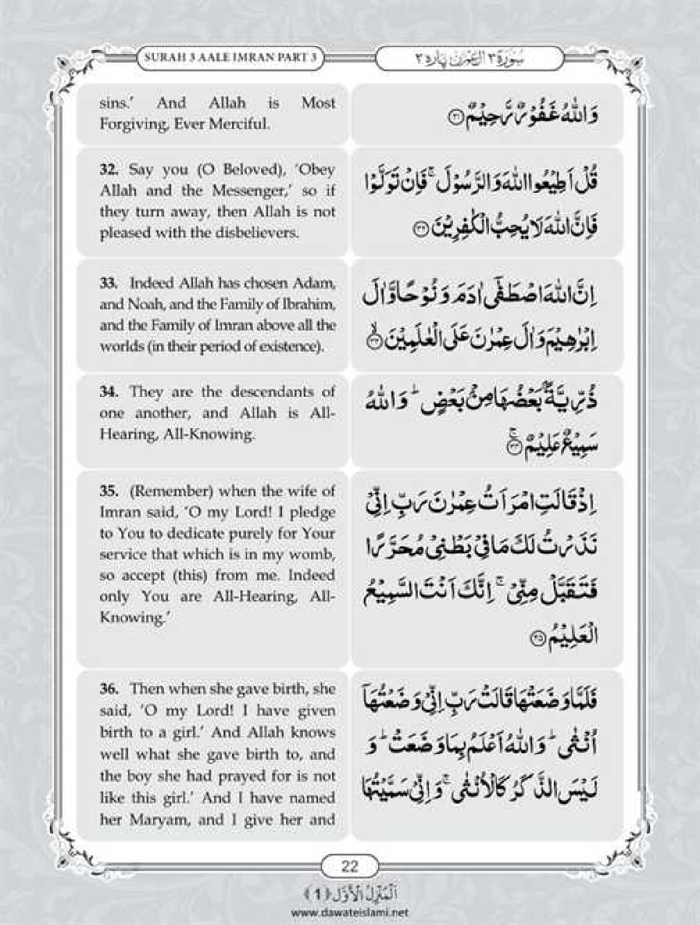 Surah Al Imran