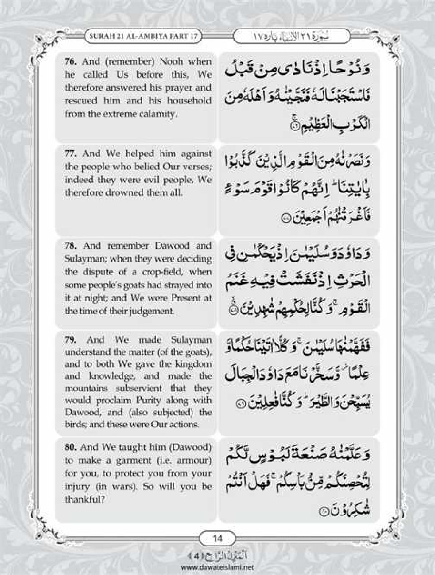Surah Anbiya