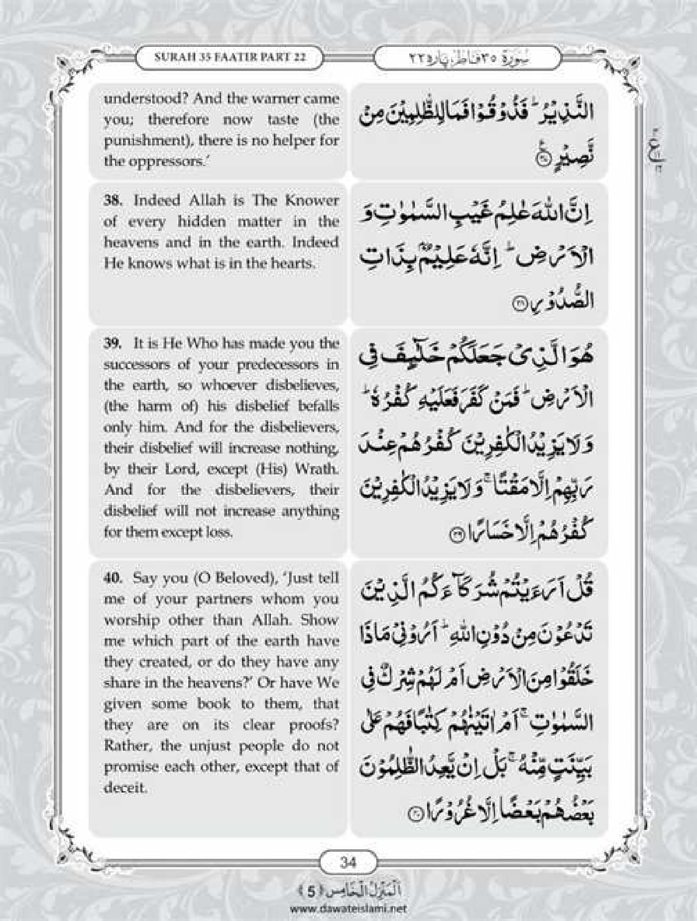 Surah Fatir