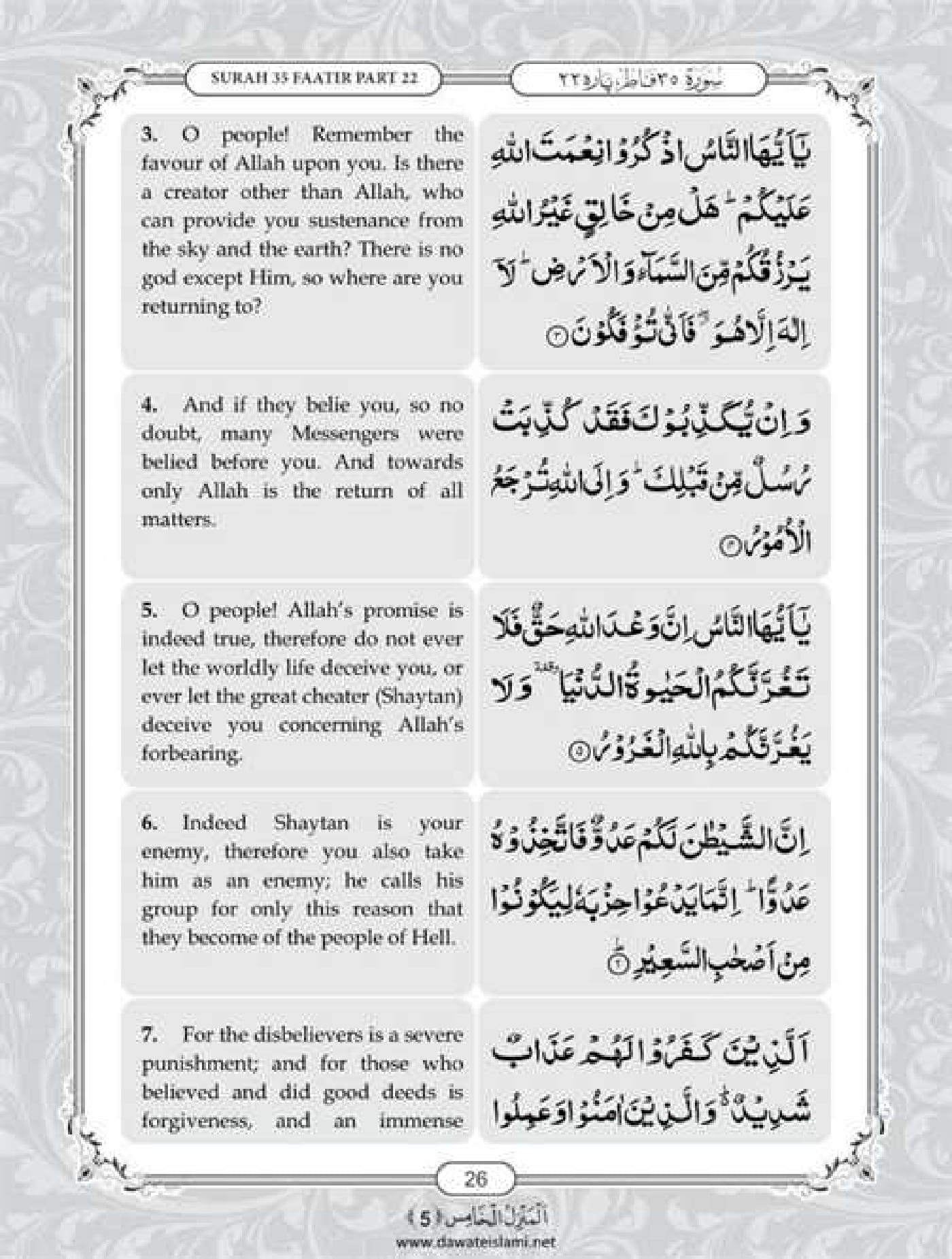 Surah Fatir