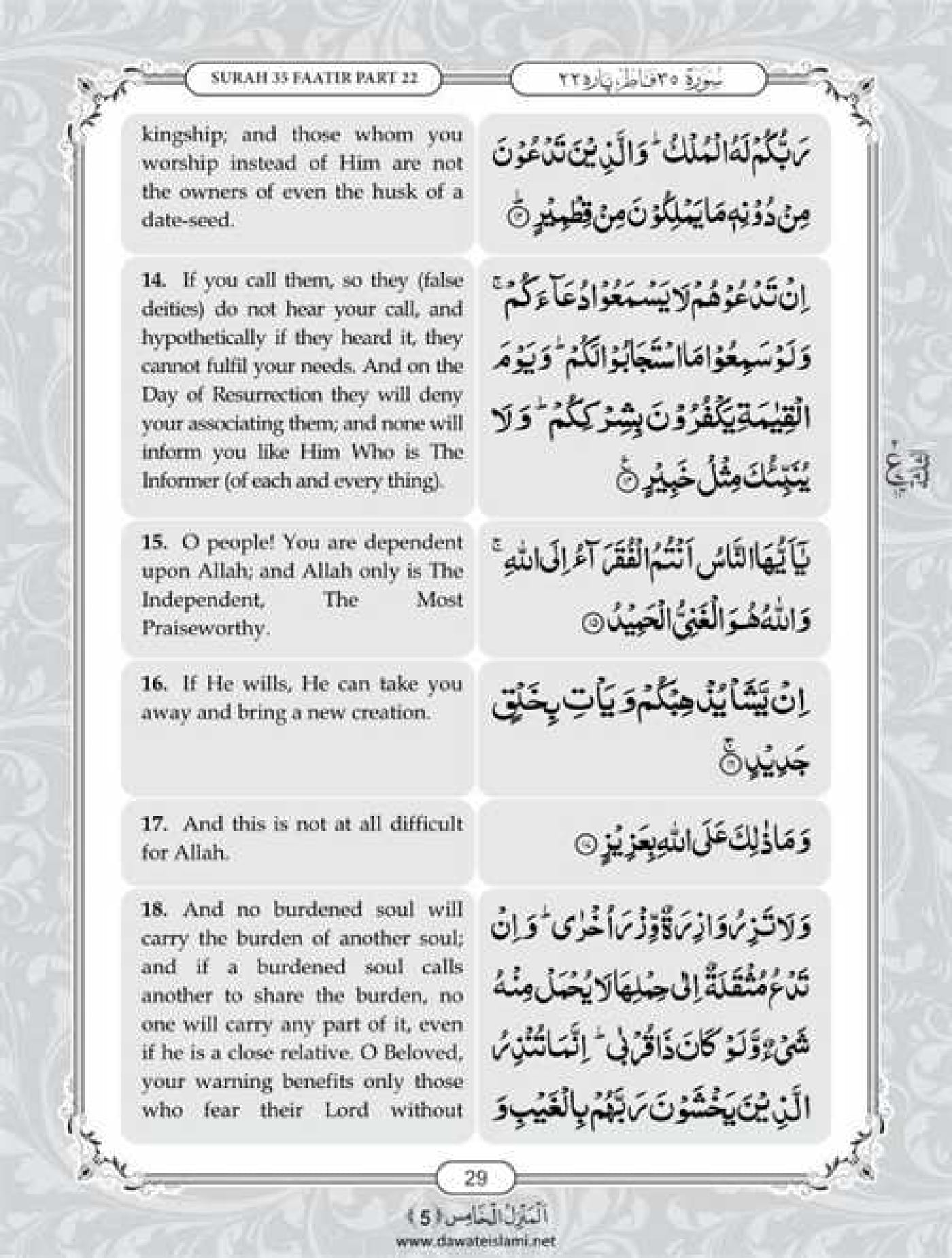 Surah Fatir