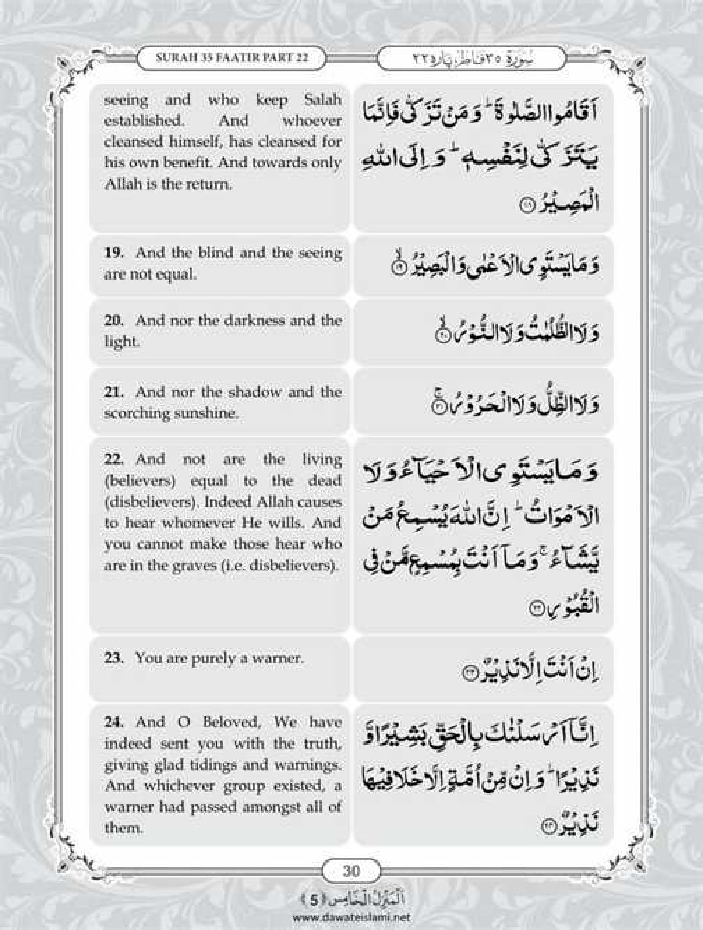 Surah Fatir
