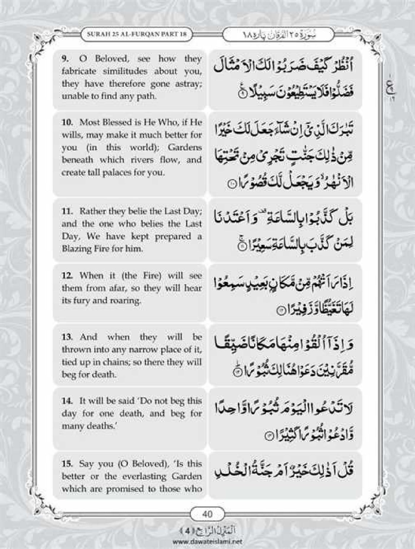 Surah Furqan