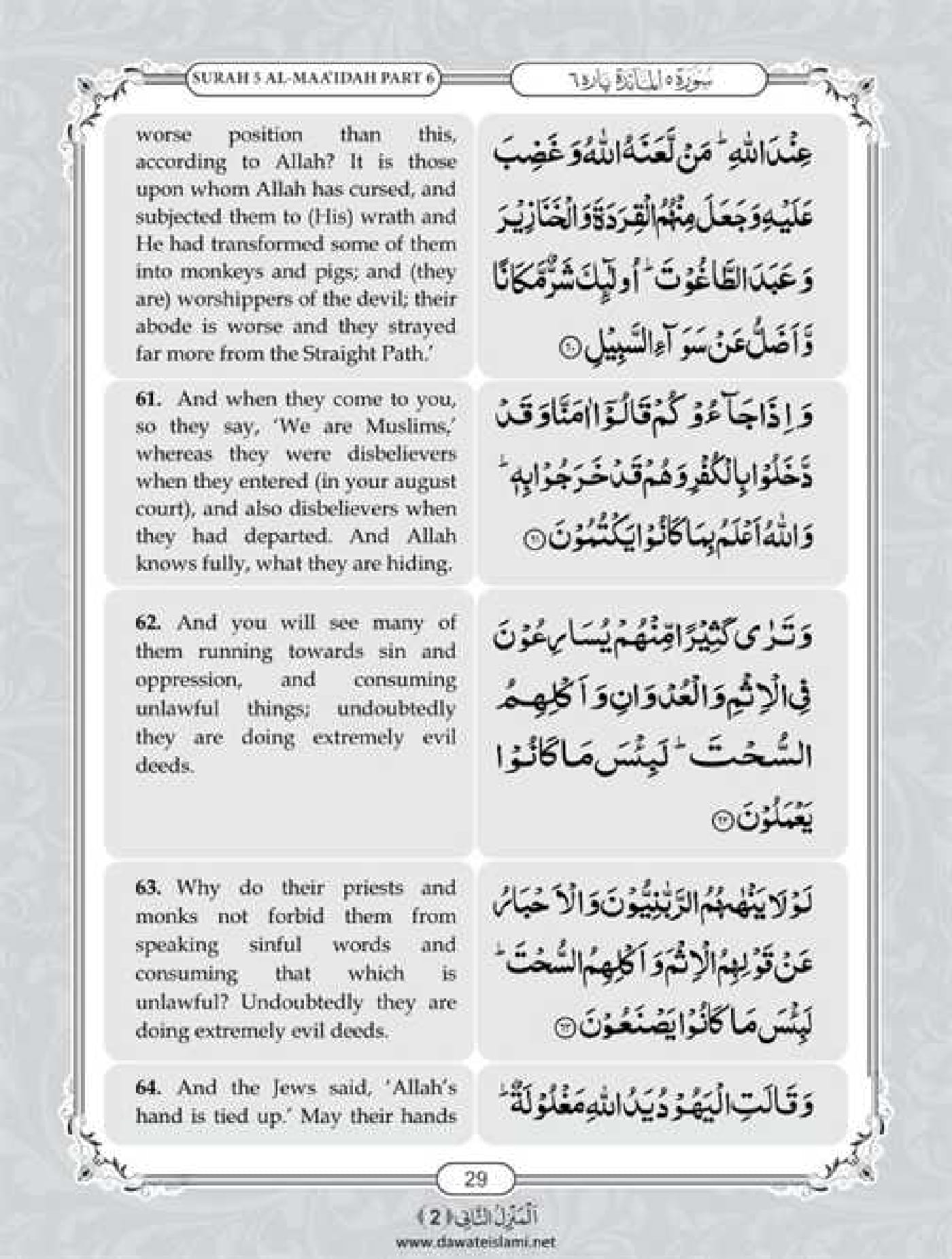 Surah Maidah