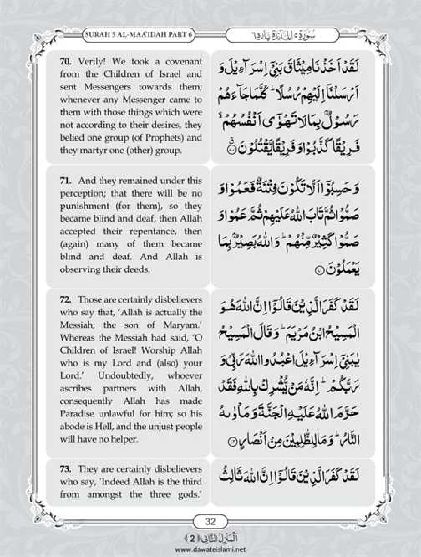 Surah Maidah