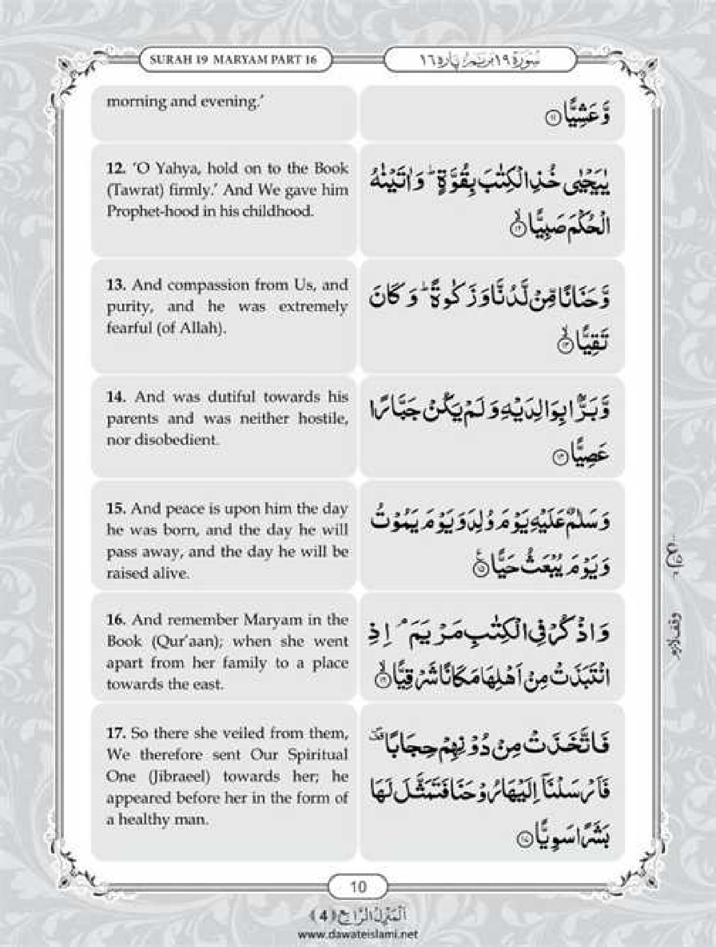 Surah Maryam