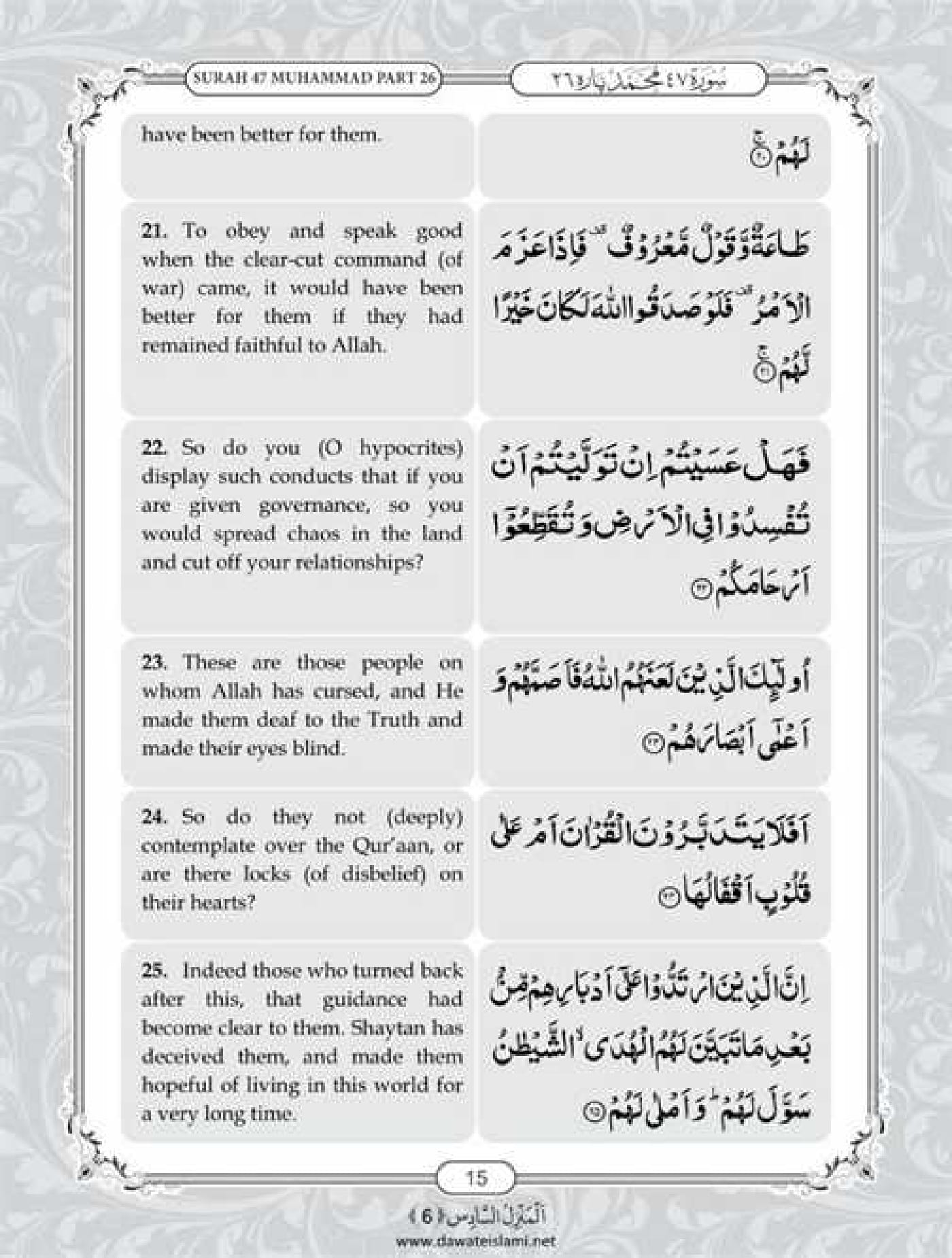 Surah Muhammad