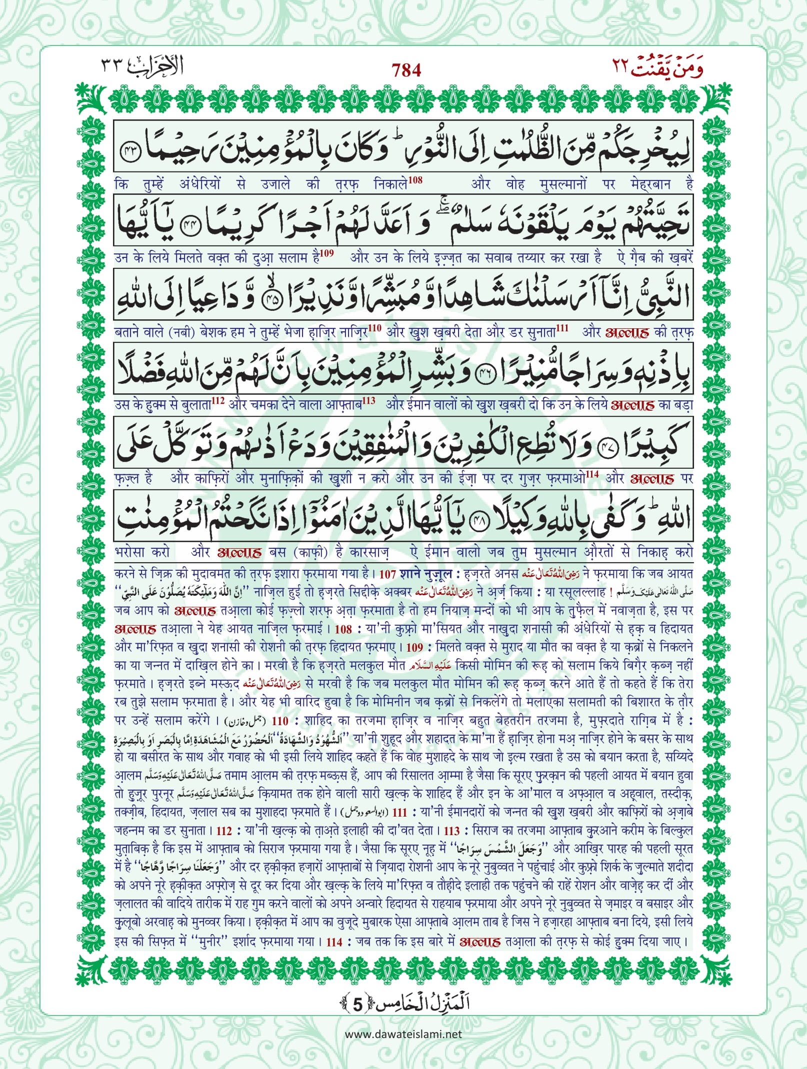 Surah Ahzab